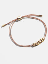 BaubleBar Custom Cord Bracelet - Taupe - 
    Ends Sunday: Enjoy 20% Off
  
