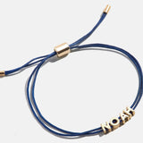 Custom Cord Bracelet - Navy