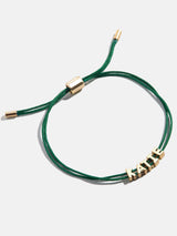 BaubleBar Custom Cord Bracelet - Dark Green - 
    Cusotmizable bracelet
  
