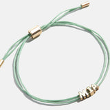 Custom Cord Bracelet - Mint