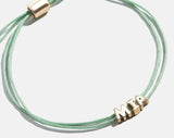 BaubleBar Custom Cord Bracelet - Mint - 
    Custom nameplate bracelet
  
