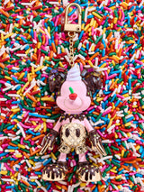 BaubleBar Mickey Mouse disney Bag Charm - Mickey Mouse Ice Cream - 
    Disney keychain
  
