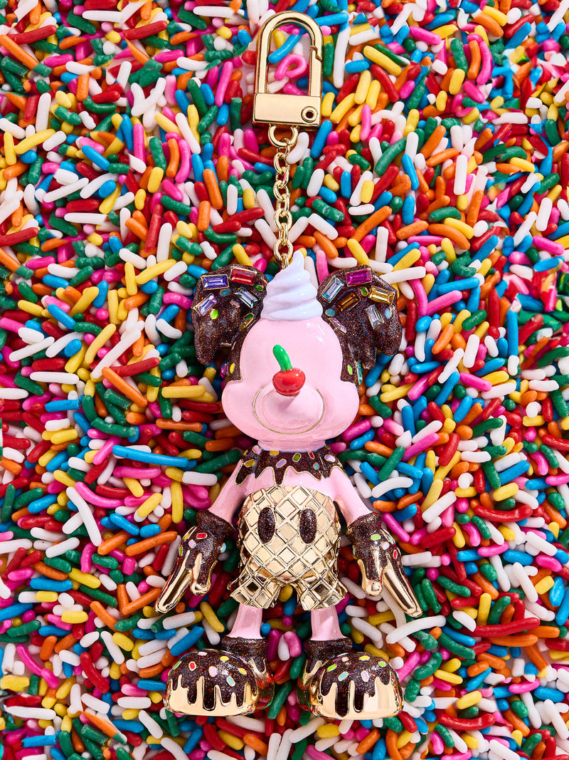 BaubleBar Mickey Mouse Disney Bag Charm - Mickey Mouse Ice Cream - 
    Disney keychain
  
