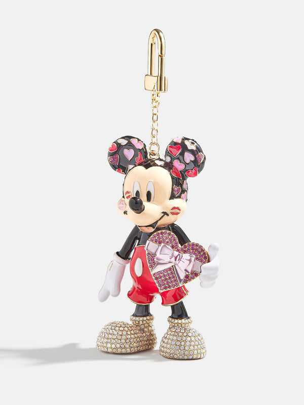 Mickey Mouse Disney Bag Charm - Mickey Mouse Valentine's Day
