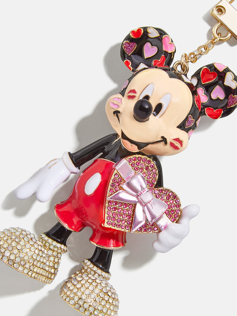 Mickey Mouse Disney Bag Charm - Mickey Mouse Valentine's Day