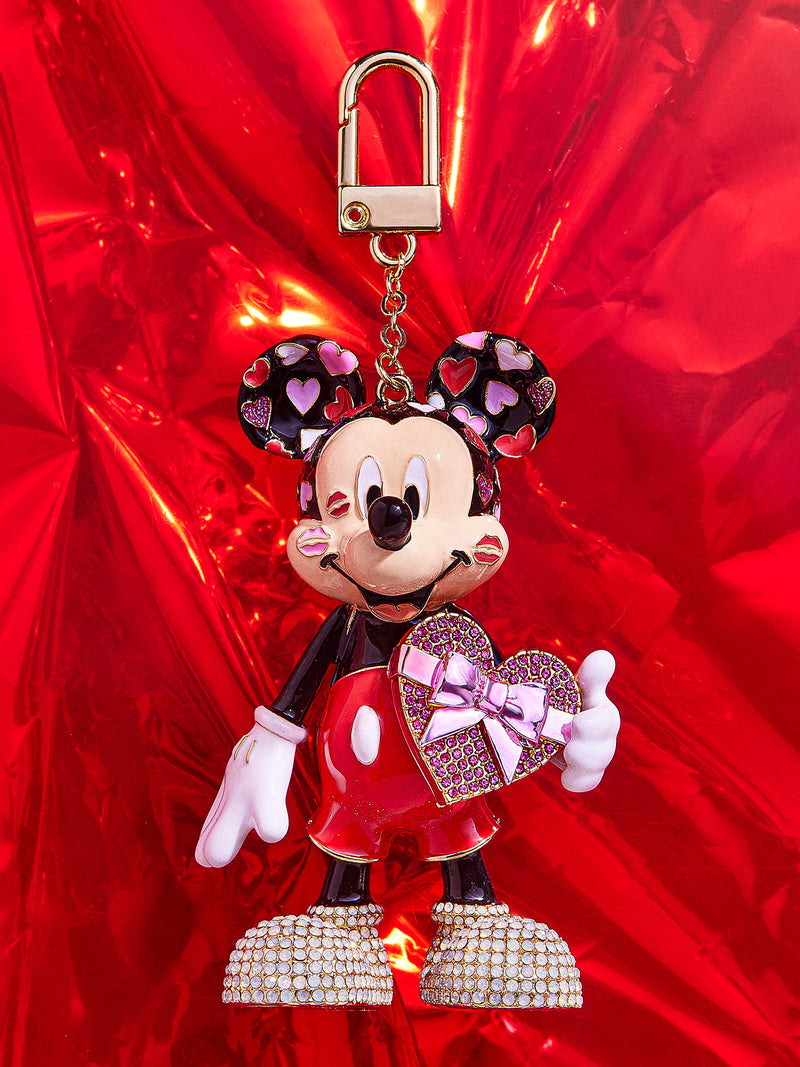 BaubleBar Mickey Mouse Disney Bag Charm - Mickey Mouse Valentine's Day - 
    Disney keychain
  
