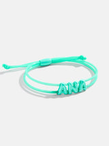 BaubleBar Say It All Custom Slider Bracelet - Turquoise - 
    Customizable bracelet
  
