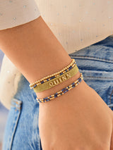 BaubleBar Sadie Bracelet Set - Navy - 
    Semi-precious bracelet set
  
