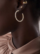 BaubleBar Clarissa Earrings - Clear/Gold - 
    Enjoy 20% off - This Week Only
  
