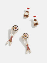 BaubleBar Soy Cute Earring Set - Soy Cute Earring Set - 
    Sushi and soy sauce earring set
  
