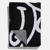 Show Me A Smile Custom Blanket - Black/White
