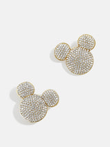 BaubleBar Mickey Mouse Disney Pavé Earrings - Pavé - 
    Disney stud earrings
  
