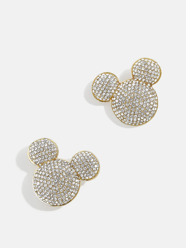 Mickey Mouse Disney Pavé Earrings - Pavé