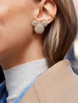 BaubleBar Mickey Mouse Disney Pavé Earrings - Pavé - 
    Disney stud earrings
  

