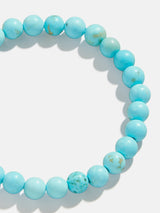 BaubleBar Cameron Semi-Precious Bracelet - Turquoise Stone - 
    Semi-precious stretch bracelet
  
