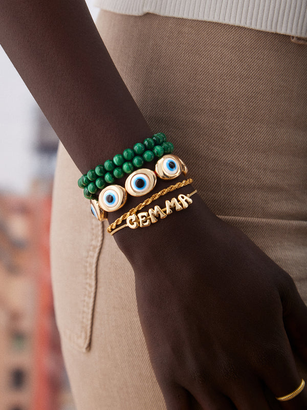 Brooklyn Nets BaubleBar Wordmark Pull-Tie Bracelet