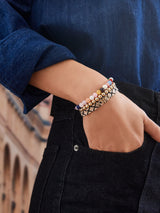 BaubleBar Cameron Semi-Precious Bracelet - Multi - 
    Semi-precious stretch bracelet
  
