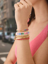 BaubleBar Initial Woven Friendship Bracelet - Multi - 
    Initial woven bracelet
  
