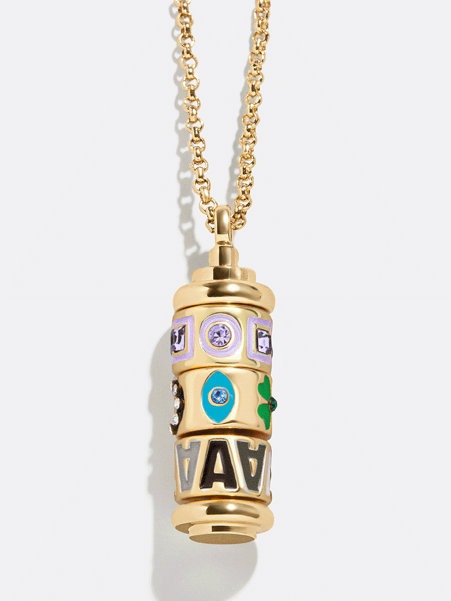 360 Spinner Custom Charm Necklace - 360 Spinner Necklace