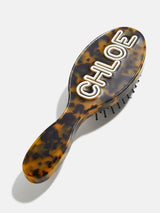 BaubleBar Fine Line Mini Custom Hair Brush - Fine Line Tortoise - 
    Personalized hair brush
  
