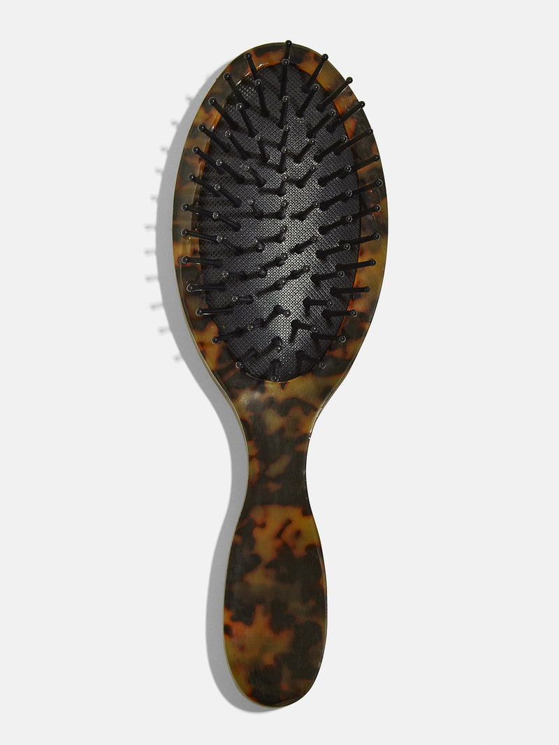 BaubleBar Fine Line Mini Custom Hair Brush - Tortoise/White - 
    Enjoy 20% off - This Week Only
  
