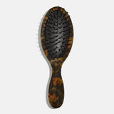 Mini Fine Line Custom Hair Brush - Tortoise/White