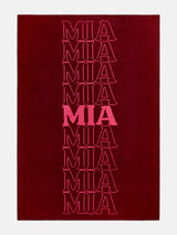 BaubleBar In the Bag Custom Blanket - Red/Pink - Get Gifting: Enjoy 20% Off​
