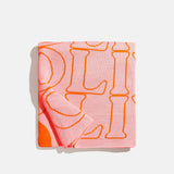 In the Bag Custom Blanket - Pink/Orange
