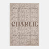 In the Bag Custom Blanket - Light Brown/Brown
