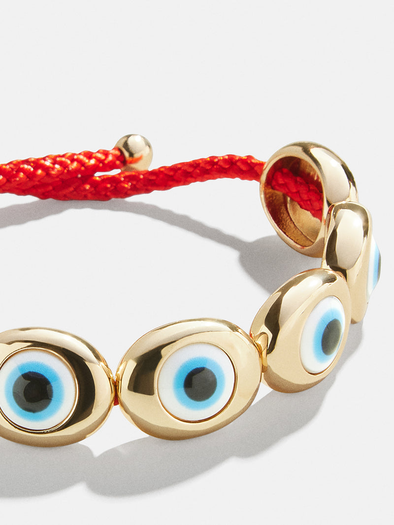 BaubleBar Eye to Eye Bracelet - Blue/Gold - 
    Evil eye bracelet
  
