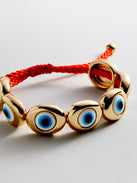 Eye to Eye Bracelet - Gold/Blue