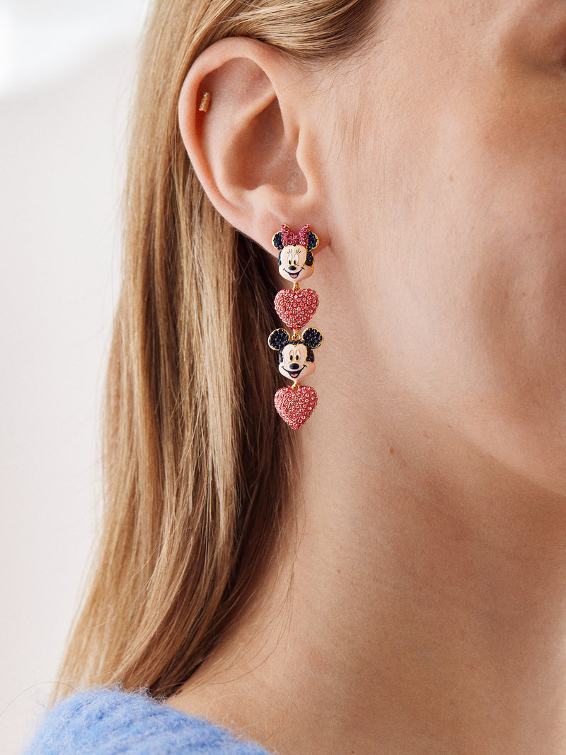 BaubleBar Mickey & Minnie disney Drop Earrings - Mickey Mouse & Minnie Mouse Earrings - 
    Disney statement drop earrings
  
