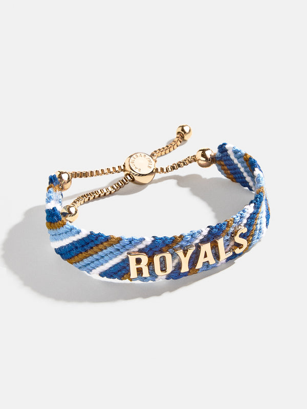 MLB Woven Friendship Bracelet - Kansas City Royals