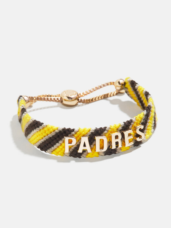 MLB Woven Friendship Bracelet - San Diego Padres