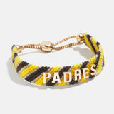 MLB Woven Friendship Bracelet - San Diego Padres