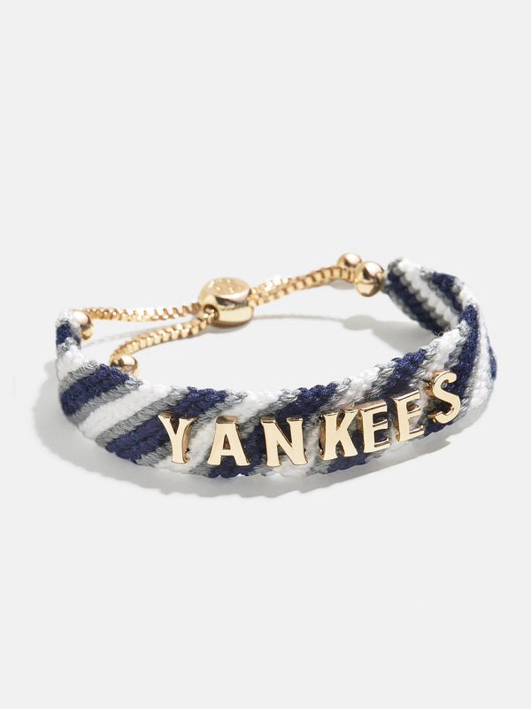 MLB Woven Friendship Bracelet - New York Yankees