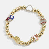 MLB Pisa Charm Bracelet - Texas Rangers