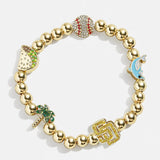 MLB Pisa Charm Bracelet - San Diego Padres