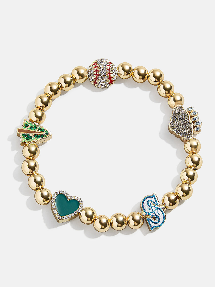 MLB Pisa Charm Bracelet - Seattle Mariners
