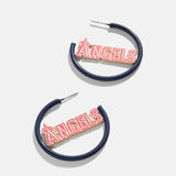 MLB Enamel Hoops - Los Angeles Angels