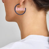 MLB Enamel Hoops - Los Angeles Angels