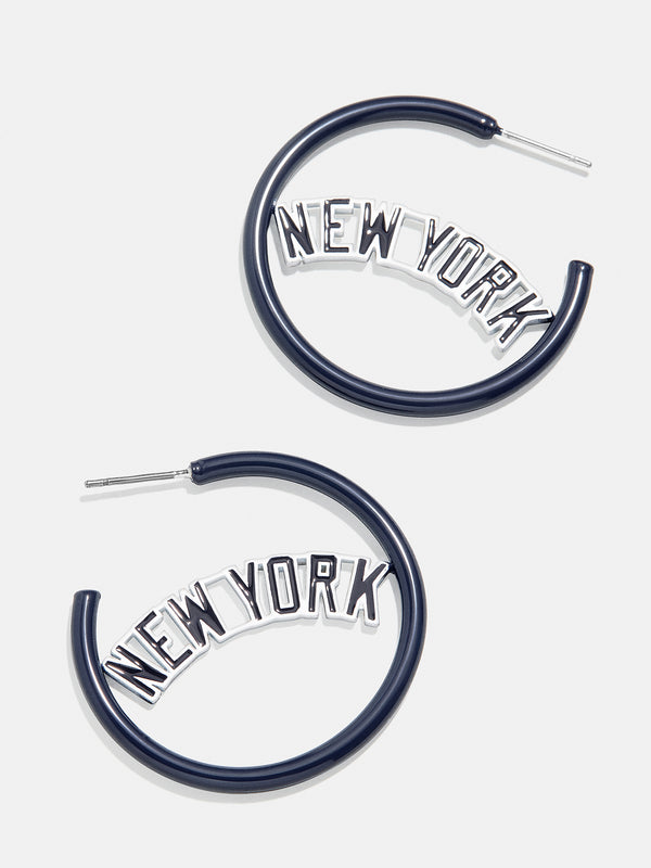 MLB Enamel Hoops - New York Yankees