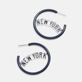 MLB Enamel Hoops - New York Yankees