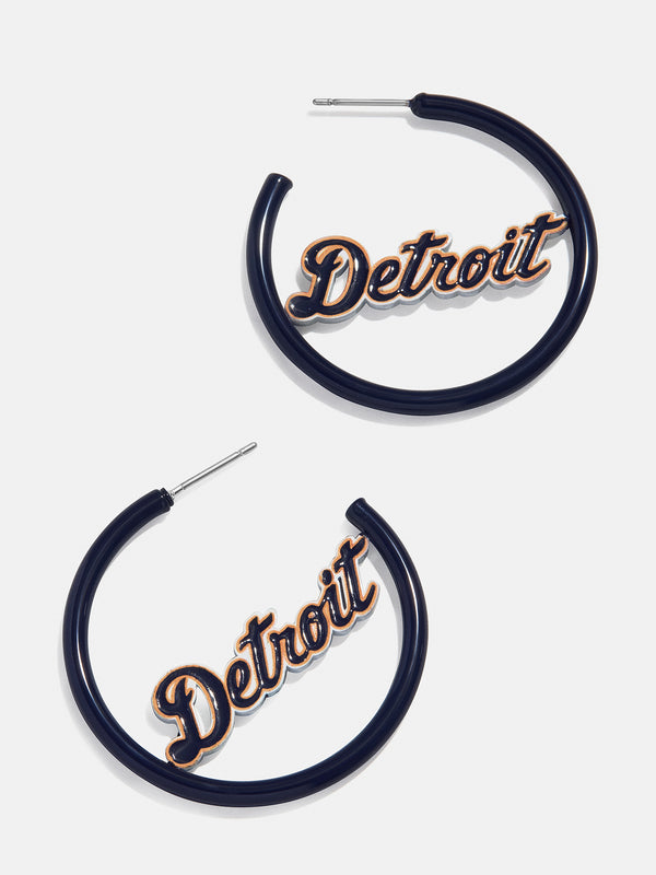 MLB Enamel Hoops - Detroit Tigers