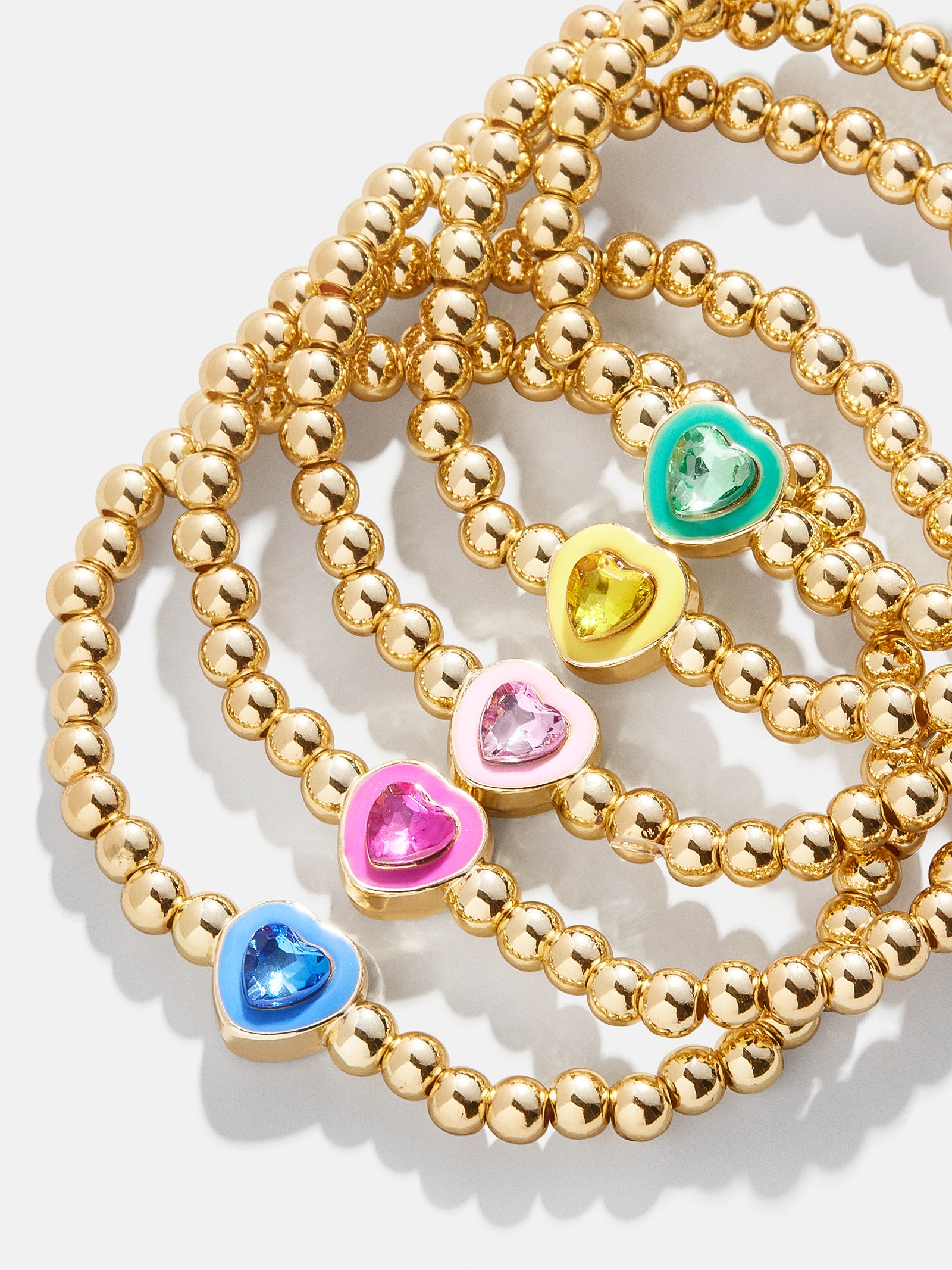 Whole Lotta Love Kids' Pisa Bracelet Set - Pave Hearts
