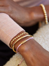 BaubleBar Custom Cord Bracelet - Metallic Pink - 
    Cusotmizable bracelet
  
