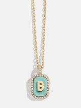 BaubleBar B - 
    Initial pendant necklace
  
