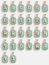 BaubleBar Gold & Turquoise Initial Necklace - Turquoise Stone - 
    Enjoy 20% off - This Week Only
  

