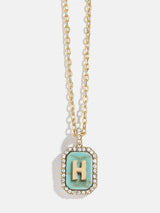 BaubleBar H - 
    Initial pendant necklace
  
