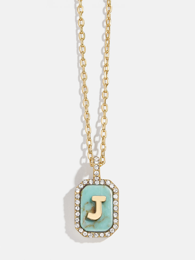 BaubleBar J - 
    Initial pendant necklace
  
